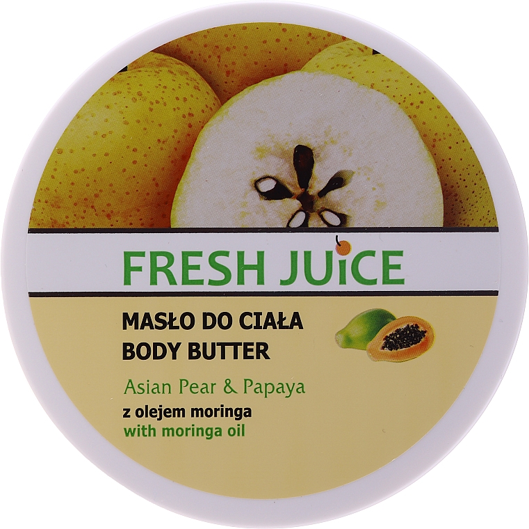 Masło do ciała Gruszka i papaja - Fresh Juice Asian Pear & Papaya 