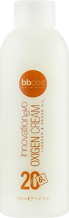 Kremowy utleniacz 6% - BBcos InnovationEvo Oxigen Cream 20 Vol