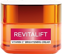 Krem rozjaśniający z witaminą C - L'Oreal Paris Revitalift Vitamin C Brightening Cream — Zdjęcie N1