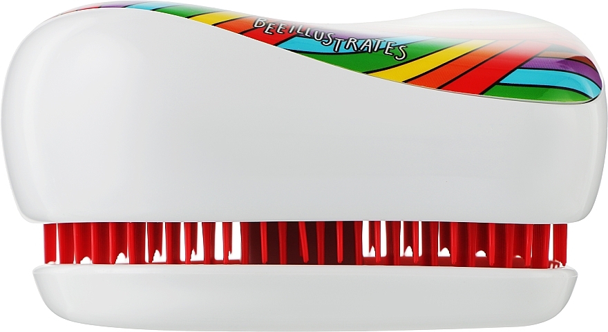 Kompaktowa szczotka do włosów - Tangle Teezer Compact Styler Rainbow Galore — Zdjęcie N4