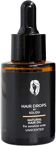 Olejek do włosów - Solidu Hair Drops Natural Hair Oil For Sensitive Scalp  — Zdjęcie N3