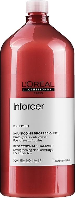 Wzmacniający szampon do włosów wrażliwych - L'Oreal Professionnel Inforcer Strengthening Anti-Breakage Shampoo — Zdjęcie N6