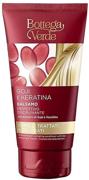 Odżywka do włosów Goji i keratyna - Bottega Verde Goji E Keratina Hair Conditioner with Disciplining Effect — Zdjęcie N1