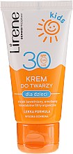 Kup Krem do opalania do twarzy dla dzieci SPF 30 - Lirene Kids Sun Protection Face Cream SPF 30