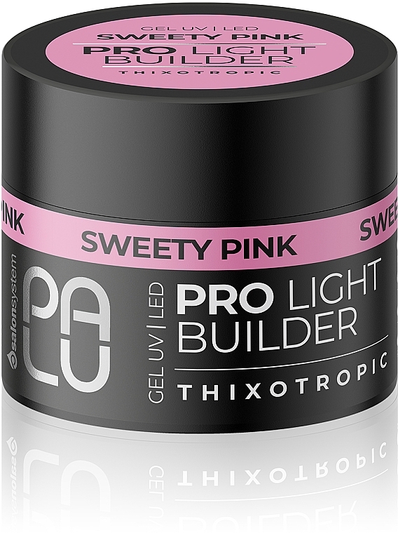 Budujący żel do paznokci - Palu Pro Light Builder Gel Sweety Pink — Zdjęcie N1