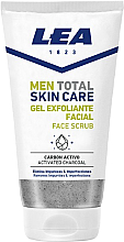 Kup Oczyszczający peeling z węglem aktywnym dla mężczyzn - Lea Men Total Skin Care Wash With Activated Charcoal