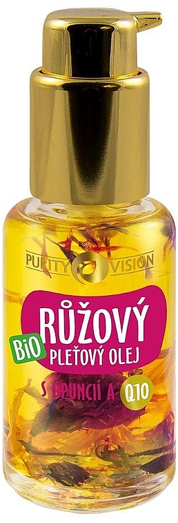 Odmładzający olejek do twarzy z opuncją i Q10 - Purity Vision Bio Pink Skin Oil — Zdjęcie N1