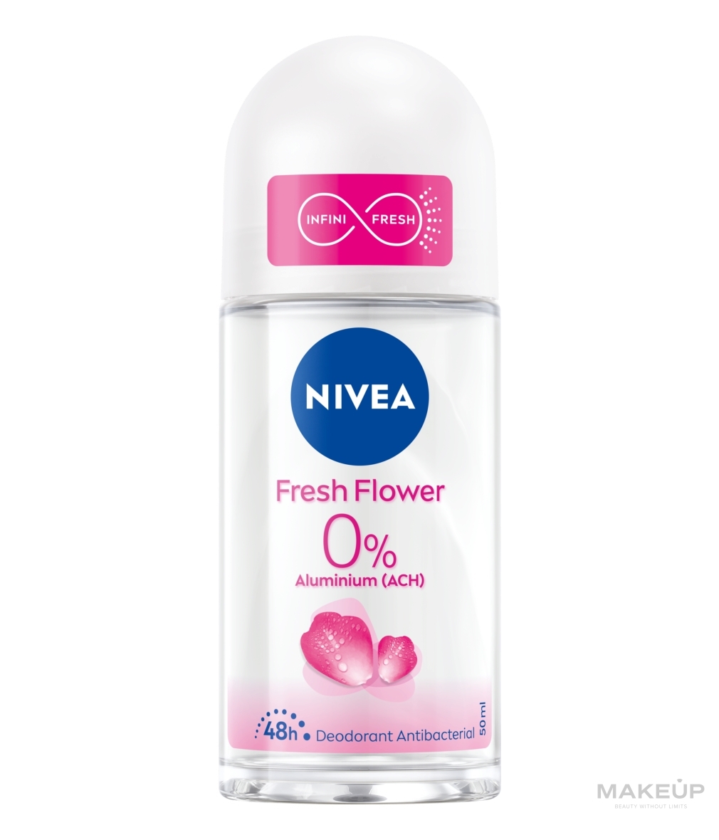 Dezodorant w kulce - NIVEA Fresh Flower 48H Deodorant — Zdjęcie 50 ml