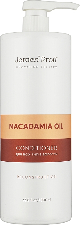Odżywka do włosów z olejkiem makadamia - Jerden Proff Macadamia Oil Conditioner — Zdjęcie N3