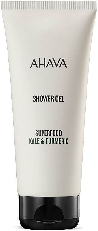 Żel pod prysznic Minerał - Ahava Superfood Kale & Turmeric Shower Gel — Zdjęcie N1