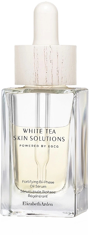 Regenerujące dwufazowe serum olejowe - Elizabeth Arden White Tea Skin Solutions Fortifying Bi-Phase Oil Serum — Zdjęcie N1