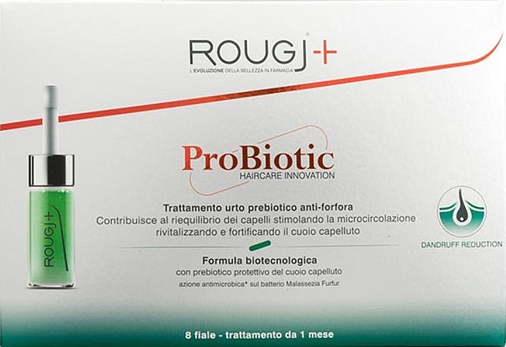 Ampułki przeciwłupieżowe do włosów - Rougj+ ProBiotic Fiale Anti-Forfora — Zdjęcie N1