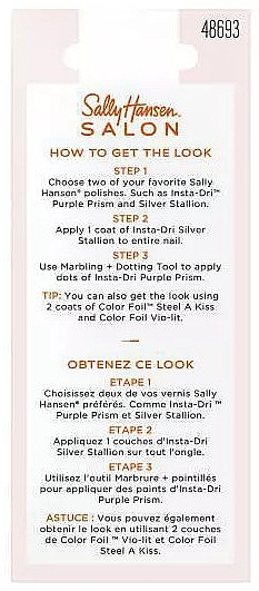 Zestaw pędzli do paznokci - Sally Hansen Salon Pro Tool Kit (brush/3pcs) — Zdjęcie N2