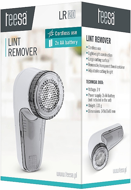 Maszynka do ubrań - Teesa Lint Remover LR20 — Zdjęcie N1