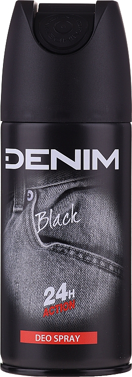 Denim Black - Zestaw (ash/lot 100 ml + deo/spray 150 ml + sh/gel 250 ml) — Zdjęcie N4