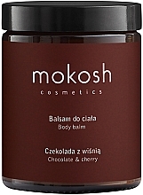 Balsam do ciała Czekolada z wiśnią - Mokosh Cosmetics Body Balm Chocolate & Cherry — Zdjęcie N1