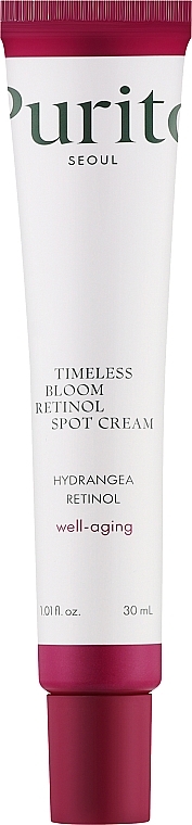 Krem punktowy z retinolem - Purito Seoul Timeless Bloom Retinol Spot Cream — Zdjęcie N1