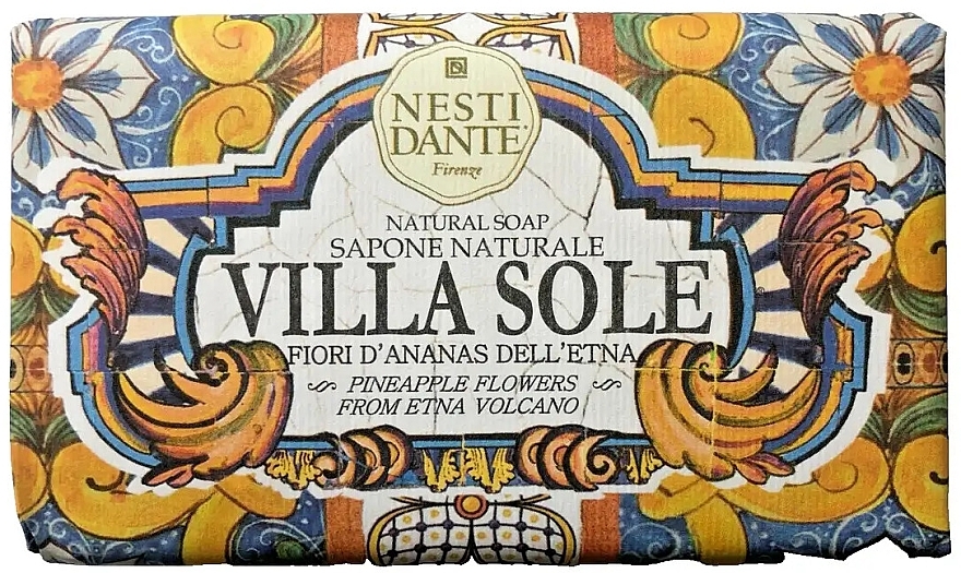 Mydło o zapachu kwiatu ananasa - Nesti Dante Villa Sole Fiori D'Ananas Dell'Etna — Zdjęcie N1