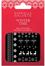Naklejki na paznokcie - Gabriella Salvete Winter Time Nail Art Stickers  — Zdjęcie N1