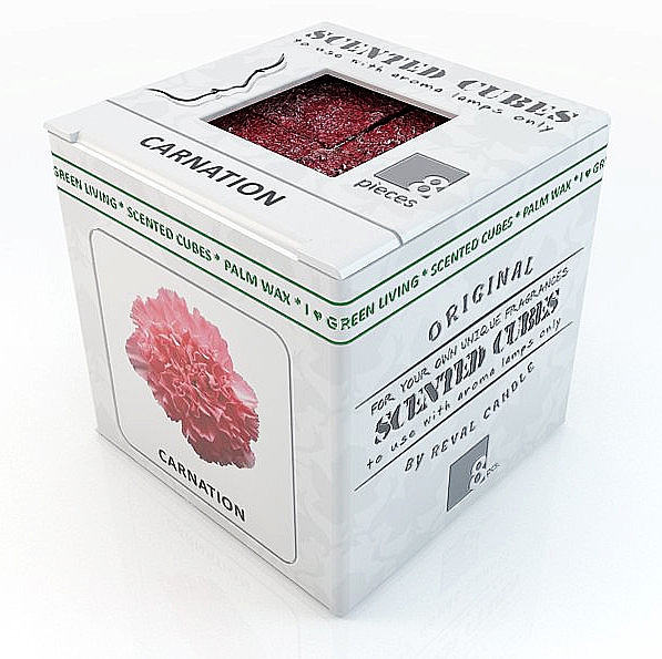 Kostka zapachowa Goździk - Scented Cubes Carnation Candle — Zdjęcie N1