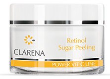 Kup Peeling cukrowy do twarzy z retinolem - Clarena Retinol Sugar Peeling 