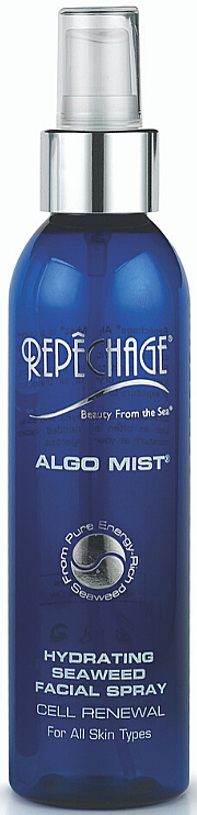 Nawilżający tonik do twarzy z ekstraktem z alg - Repechage Algo Mist Hydrating Seaweed Facial Spray — Zdjęcie N1