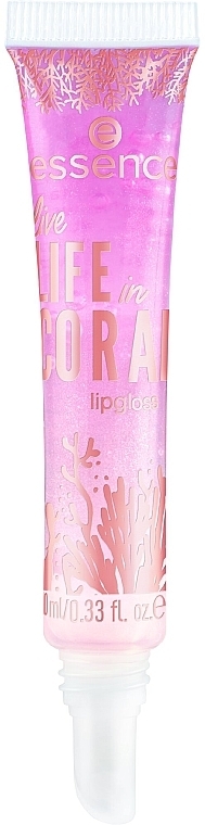 Błyszczyk do ust - Essence Live Life In Coral Lipgloss — Zdjęcie N1