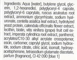 Nawilżający żel na okolice oczu - Janssen Cosmetics Dry Skin Aqualift Eye Gel — Zdjęcie N4