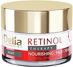 Krem do twarzy na noc - Delia Retinol Therapy Nourishing Night Face Cream — Zdjęcie N1