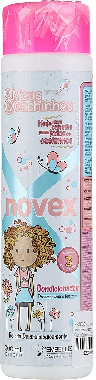 PRZECENA! Odżywka do włosów kręconych dla dzieci - Novex My Little Curls Conditioner * — Zdjęcie N1