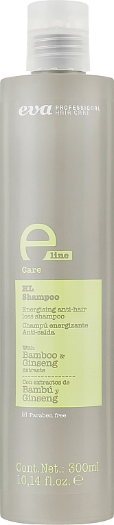 Energetyzujący szampon przeciw wypadaniu włosów - Eva Professional E-line HL (Hair Loss) Shampoo