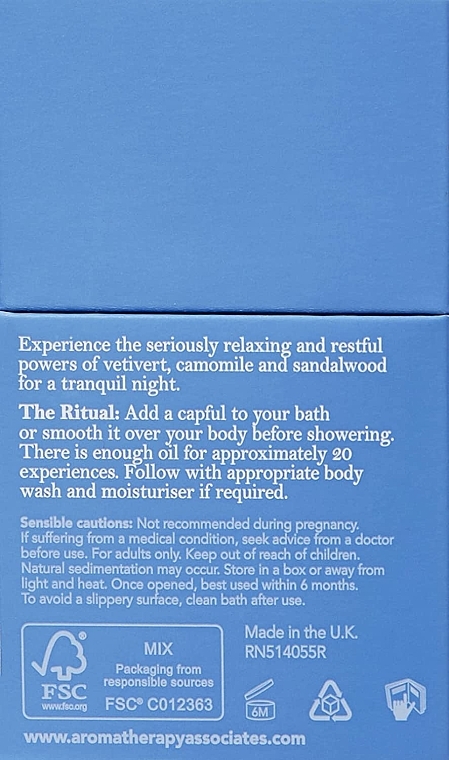 Olejek relaksujący pod prysznic i do kąpieli - Aromatherapy Associates Deep Relax Bath & Shower Oil — Zdjęcie N4