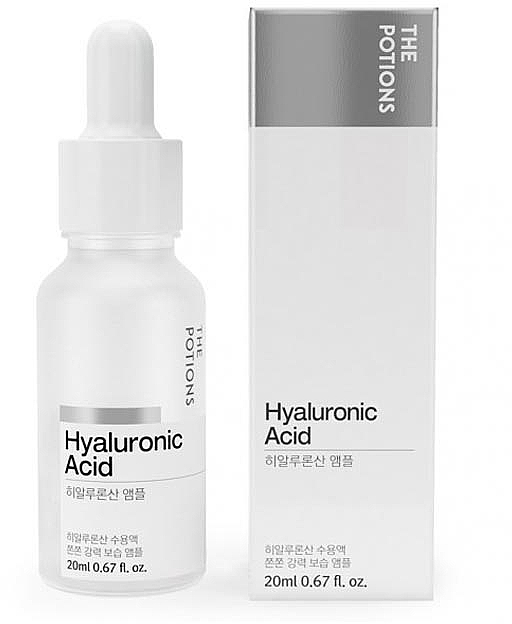 Rozświetlające serum do twarzy - The Potions Hyaluronic Acid Ampoule Serum — Zdjęcie N1