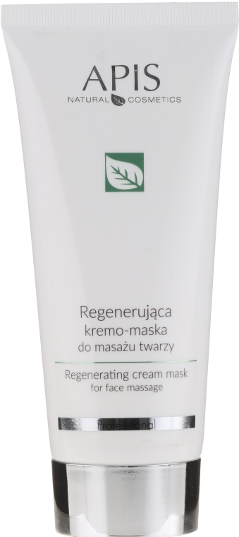 Regenerująca kremo-maska do masażu twarzy - APIS Professional Regenerating Cream Mask