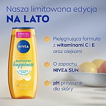 Odświeżający żel pod prysznic - Nivea Summer Happiness Sun Scent — Zdjęcie N3