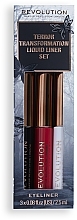 Kup Zestaw eyelinerów - Makeup Revolution Terror Transformation Liquid Liner Set (eyeliner/3x2.5 g)