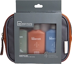 Zestaw - IDC Institute Essentials Bag (sh/gel/120 ml + b/lot/120 ml + shampoo/120 ml)  — Zdjęcie N1