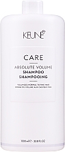 Szampon do włosów nadający objętość - Keune Care Absolute Volume Shampoo — Zdjęcie N3