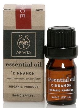 Olejek cynamonowy - Apivita Aromatherapy Organic Cinnamon Oil  — Zdjęcie N1
