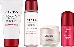 Zestaw - Shiseido Benefiance Enriched Value Set (f/cr/50ml + foam/15ml + f/lot/30ml + conc/10ml) — Zdjęcie N2