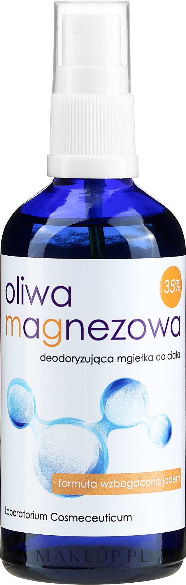 Dezodorująca mgiełka do ciała Oliwa magnezowa 35% - Polny Warkocz — Zdjęcie 100 ml