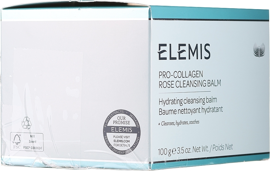 PRZECENA! Oczyszczający balsam do mycia twarzy - Elemis Pro-Collagen Rose Cleansing Balm * — Zdjęcie N3