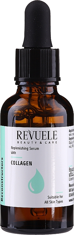 Serum naprawcze z kolagenem - Revuele Replenishing Serum With Collagen — Zdjęcie N3