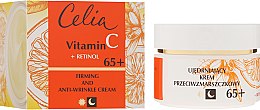 Kup Ujędrniający krem przeciwzmarszczkowy na dzień i noc Witamina C + retinol 65+ - Celia Witamina C