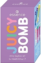 Zestaw błyszczyków - Essence Juicy Bomb Shiny Lipgloss Set (5xlipgloss/10ml) — Zdjęcie N3