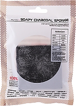 Kup Gąbka do mycia twarzy z węglem aktywnym - My Skin Soapy Charcoal Sponge