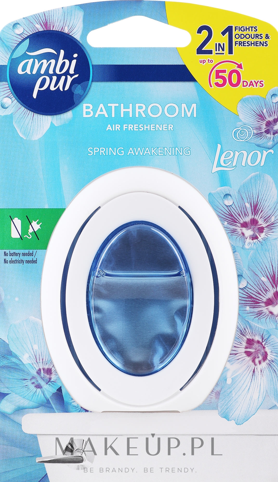 Zapach do łazienki - Ambi Pur Bathroom Air Freshner Spring Awakening — Zdjęcie 7.5 ml