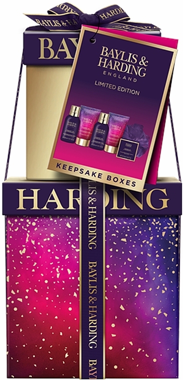 Zestaw, 6 produktów - Baylis & Harding Midnight Fig & Pomegranate Luxury Pamper Present Gift Set — Zdjęcie N1