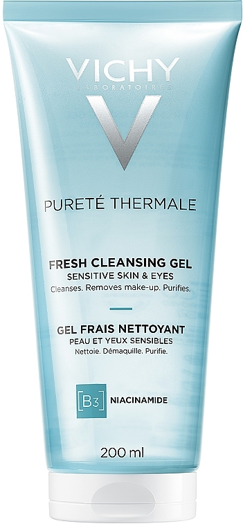 Odświeżający żel oczyszczający do twarzy - Vichy Pureté Thermale Fresh Cleansing Gel — Zdjęcie N2
