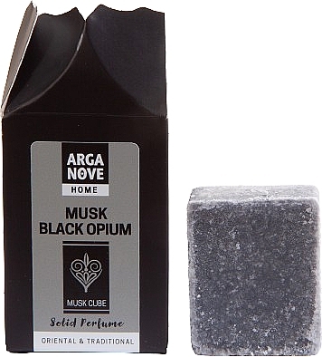 Kostka zapachowa do domu - Arganove Solid Perfume Cube Musk Black Opium — Zdjęcie N2